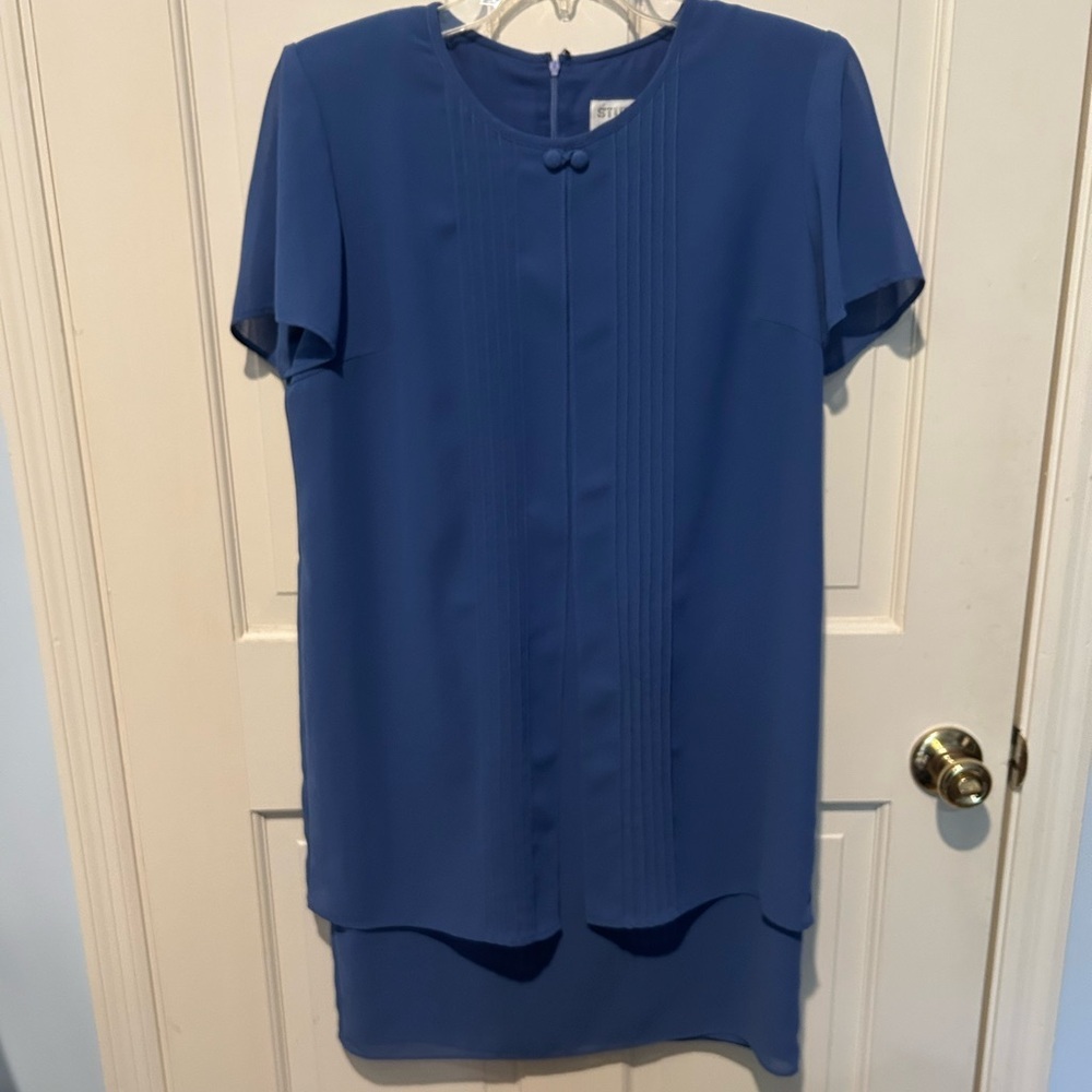 Studio One Petite Dress- Periwinkle 10P